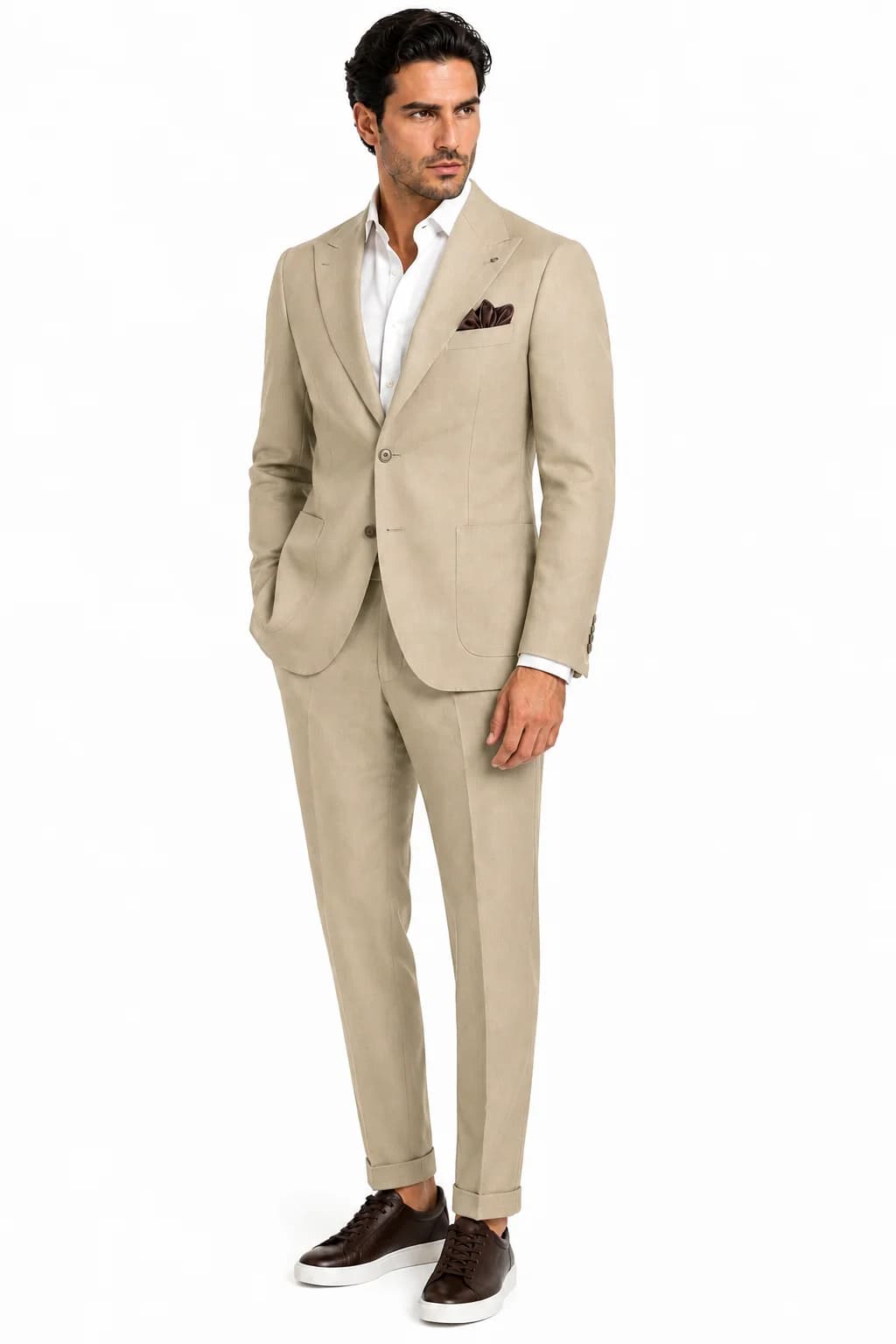 Relaxed Linen Suit