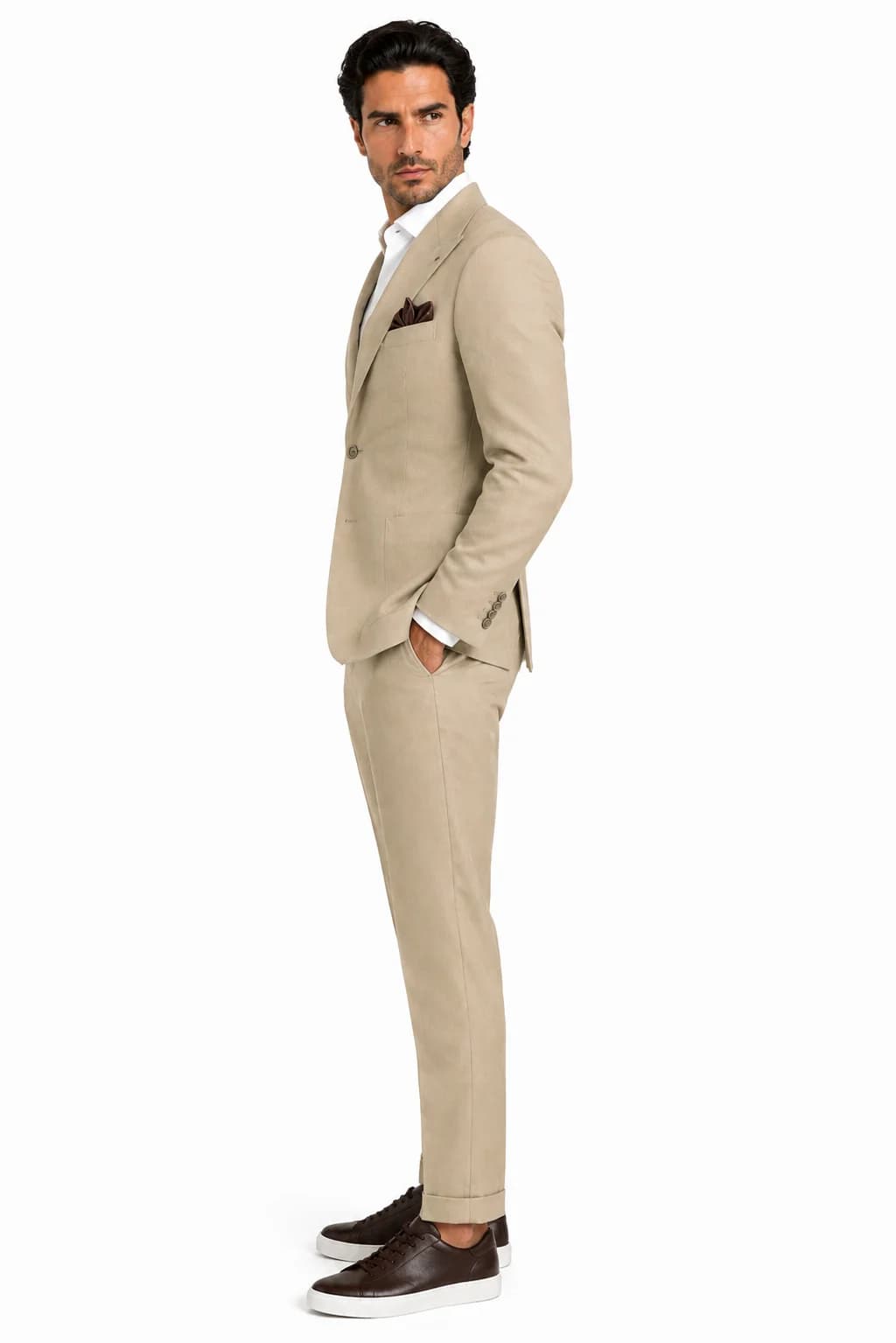 Relaxed Linen Suit