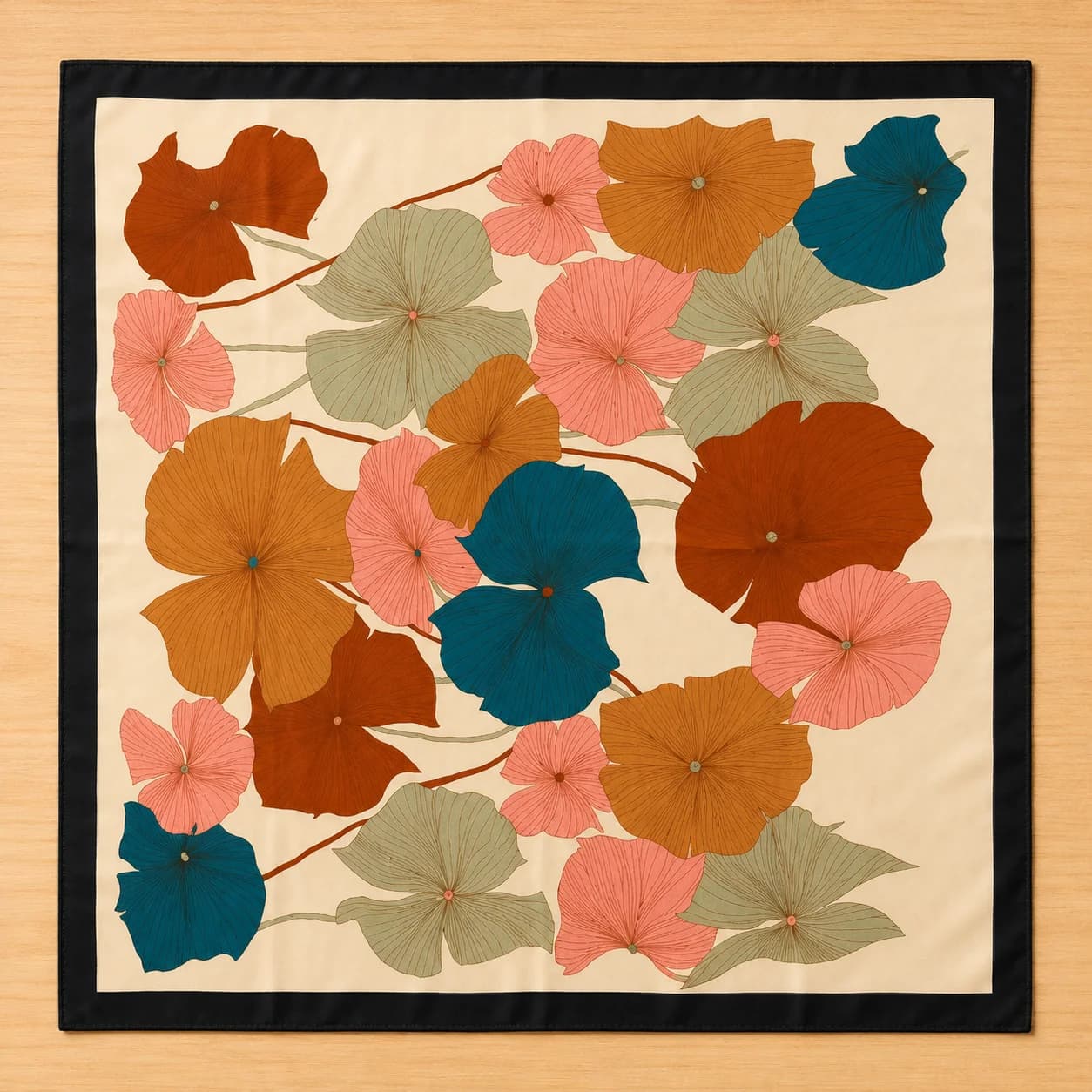 Silk Foulard – Neck & Waist Square