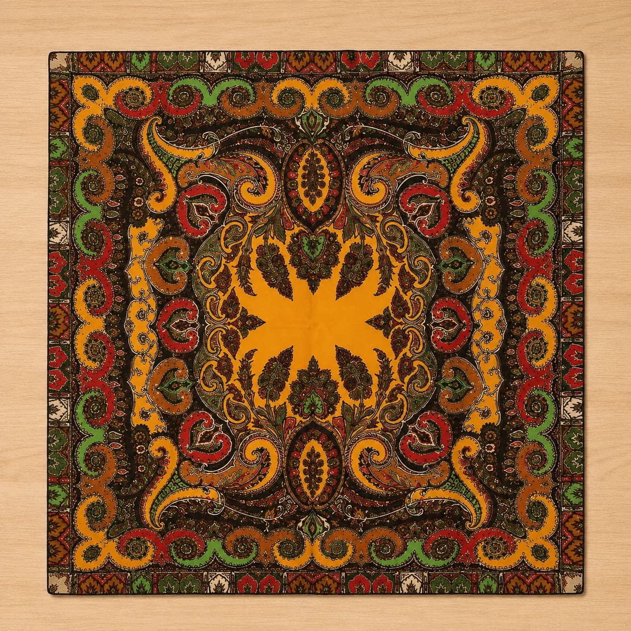 Silk Foulard – Neck & Waist Square