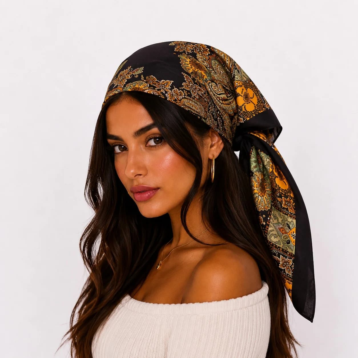 Silk Foulard – Neck & Waist Square
