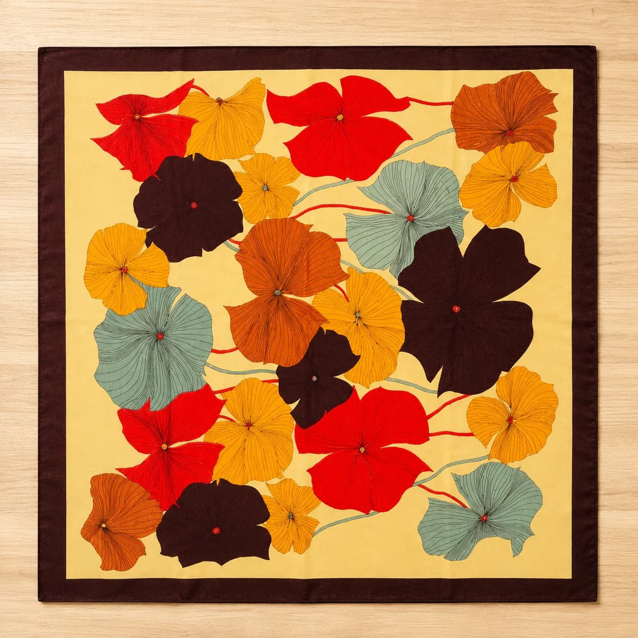 Silk Foulard – Neck & Waist Square