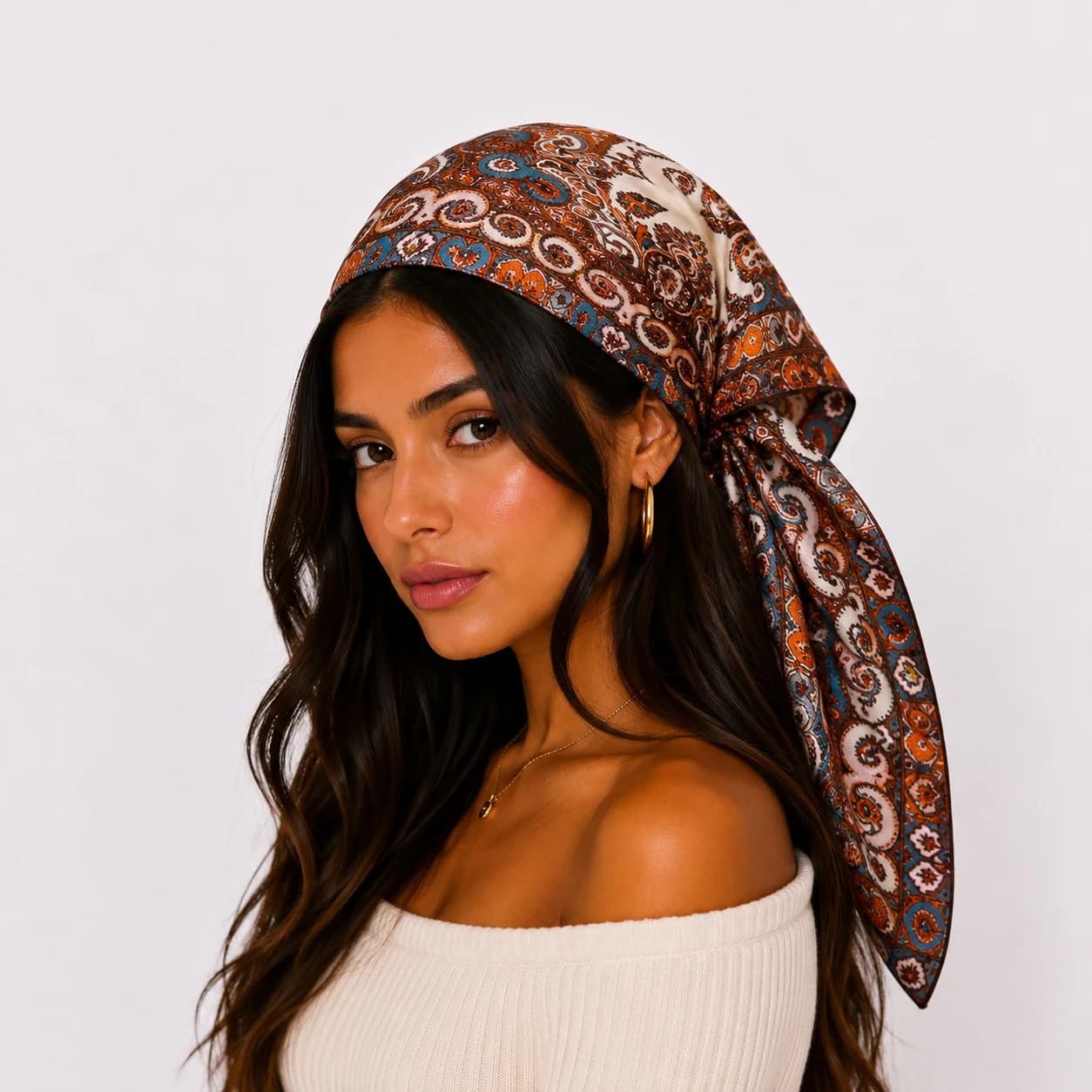 Silk Foulard – Neck & Waist Square