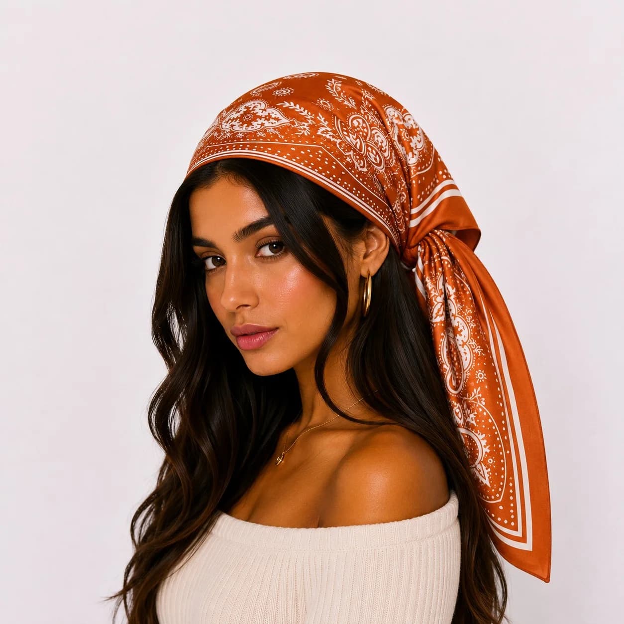 Silk Foulard – Neck & Waist Square