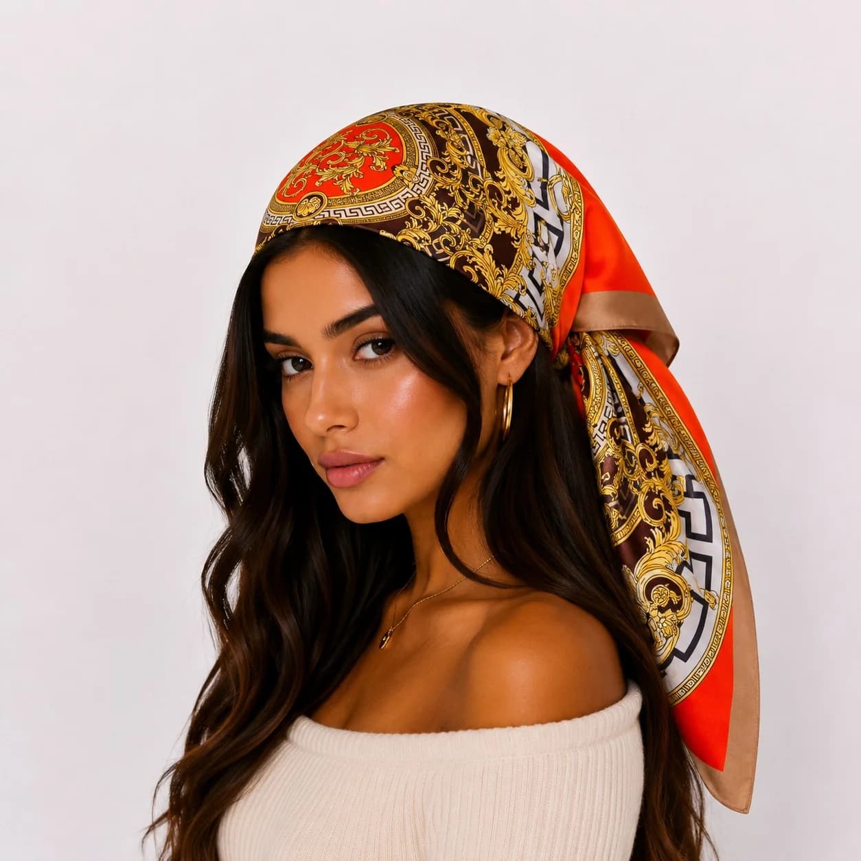 Silk Foulard – Neck & Waist Square
