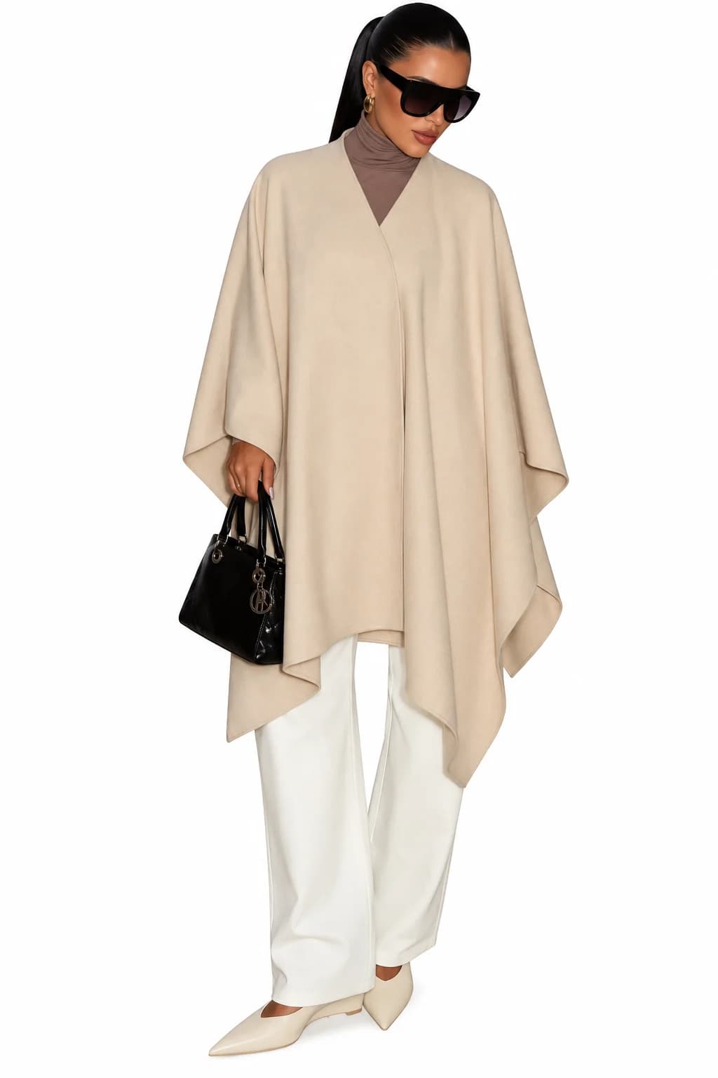 Draped Poncho