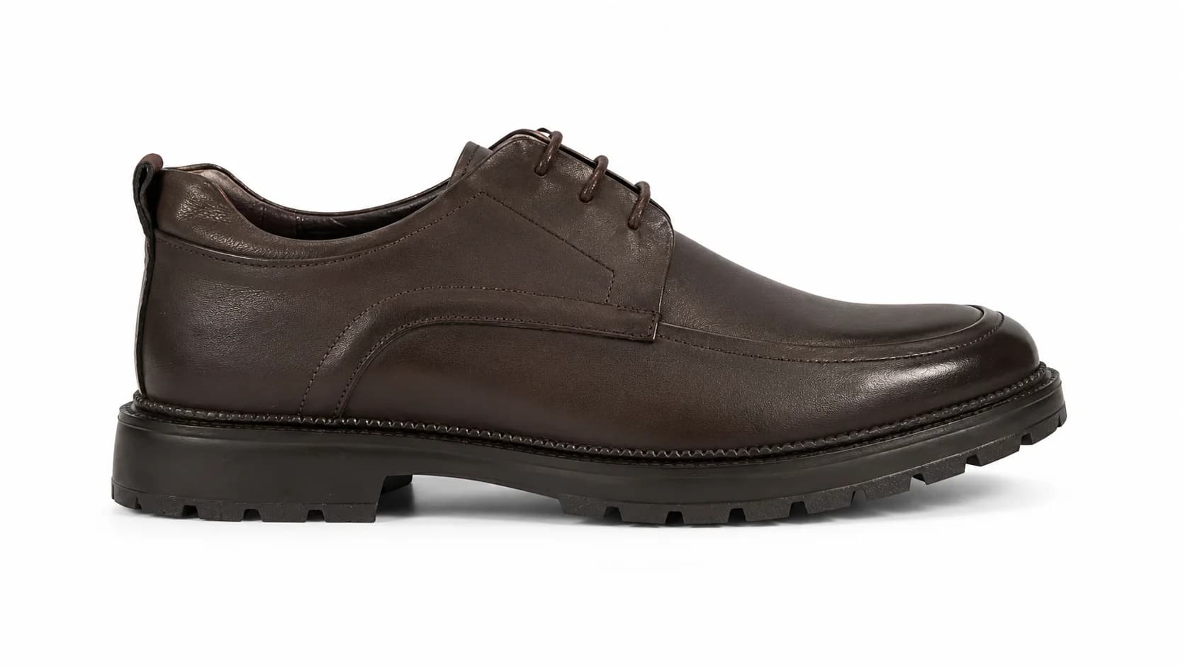 Chunky Sole Lace-Up Shoes