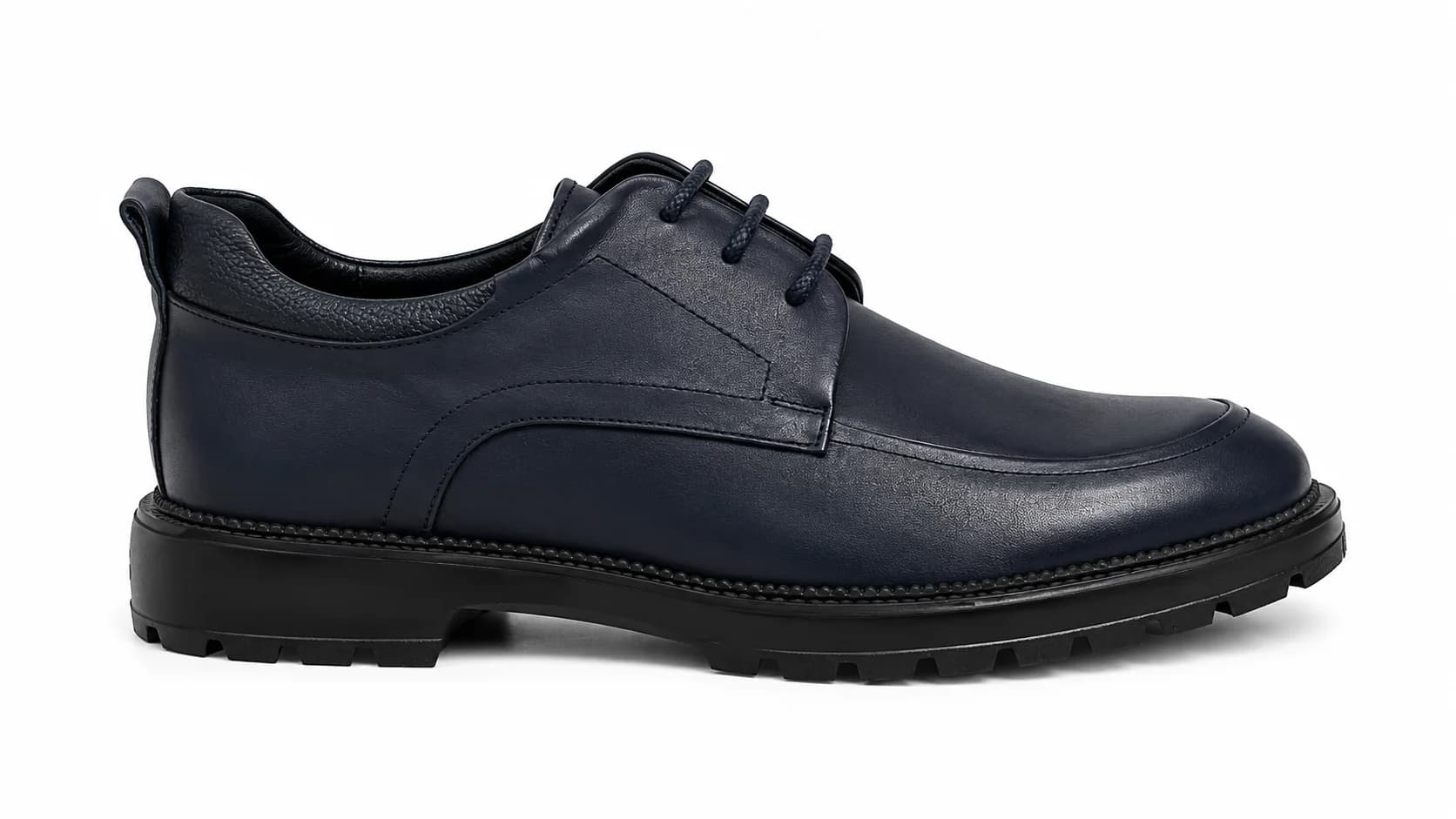 Chunky Sole Lace-Up Shoes