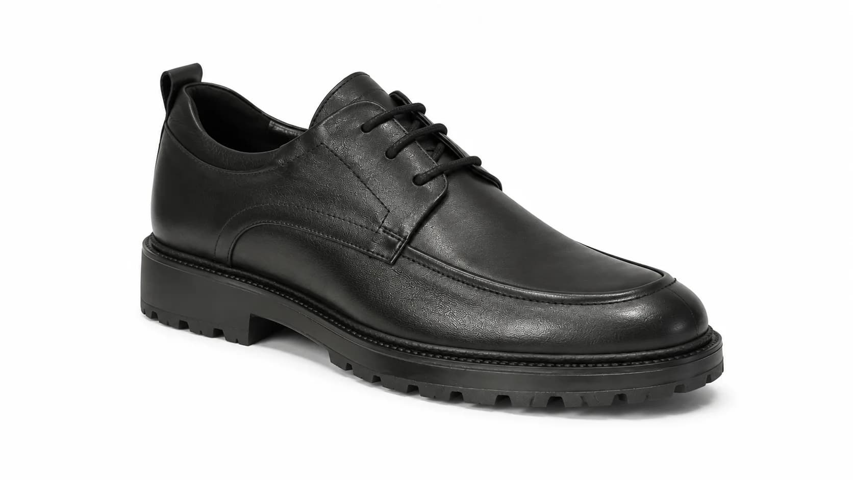 Chunky Sole Lace-Up Shoes