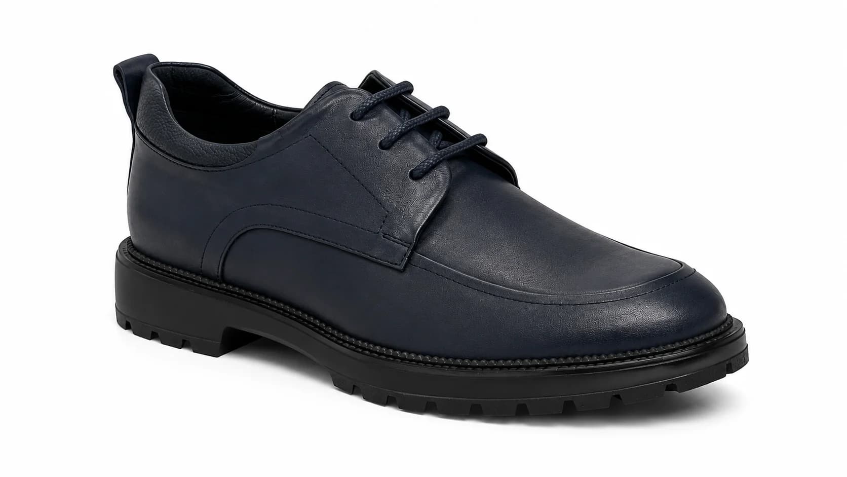 Chunky Sole Lace-Up Shoes