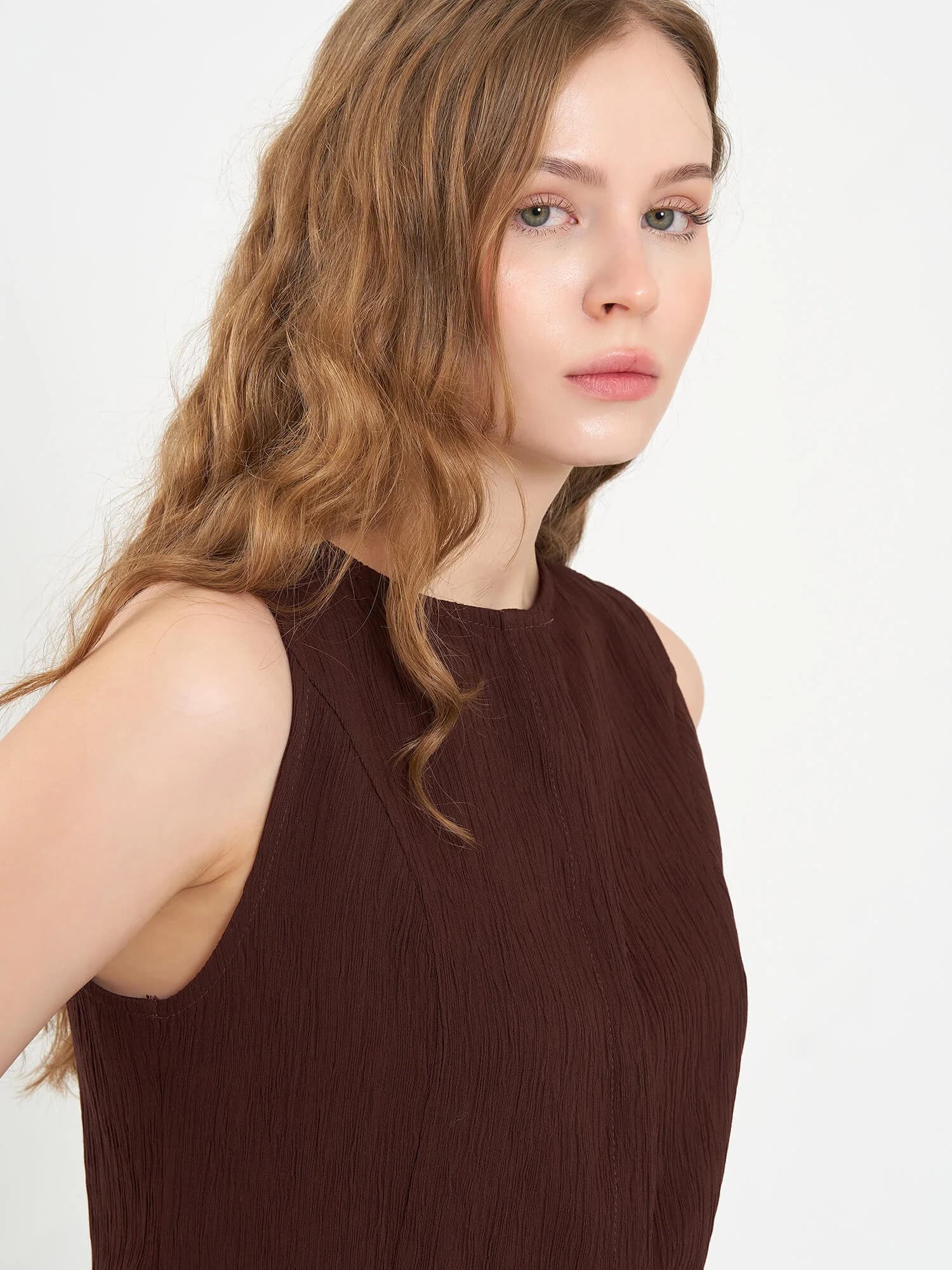 Crew Neck Vest and Trouser Set