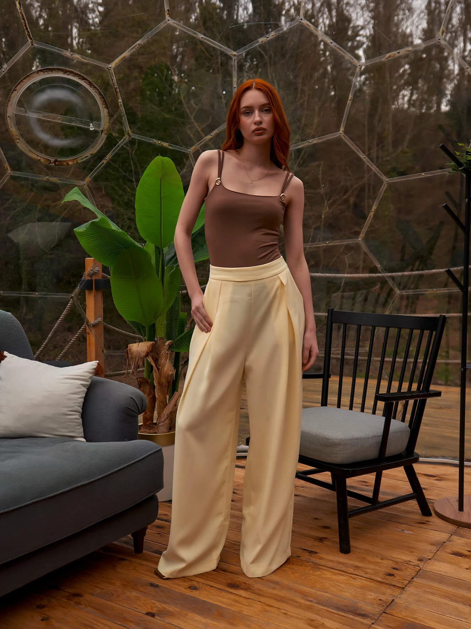 Strappy Buckle Bodysuit