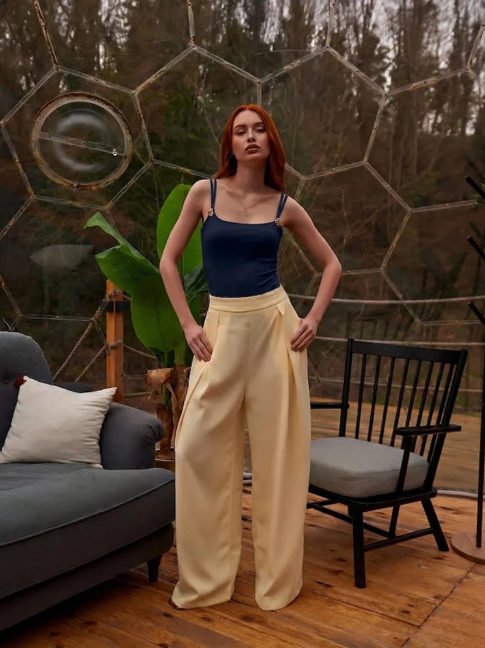 Strappy Buckle Bodysuit