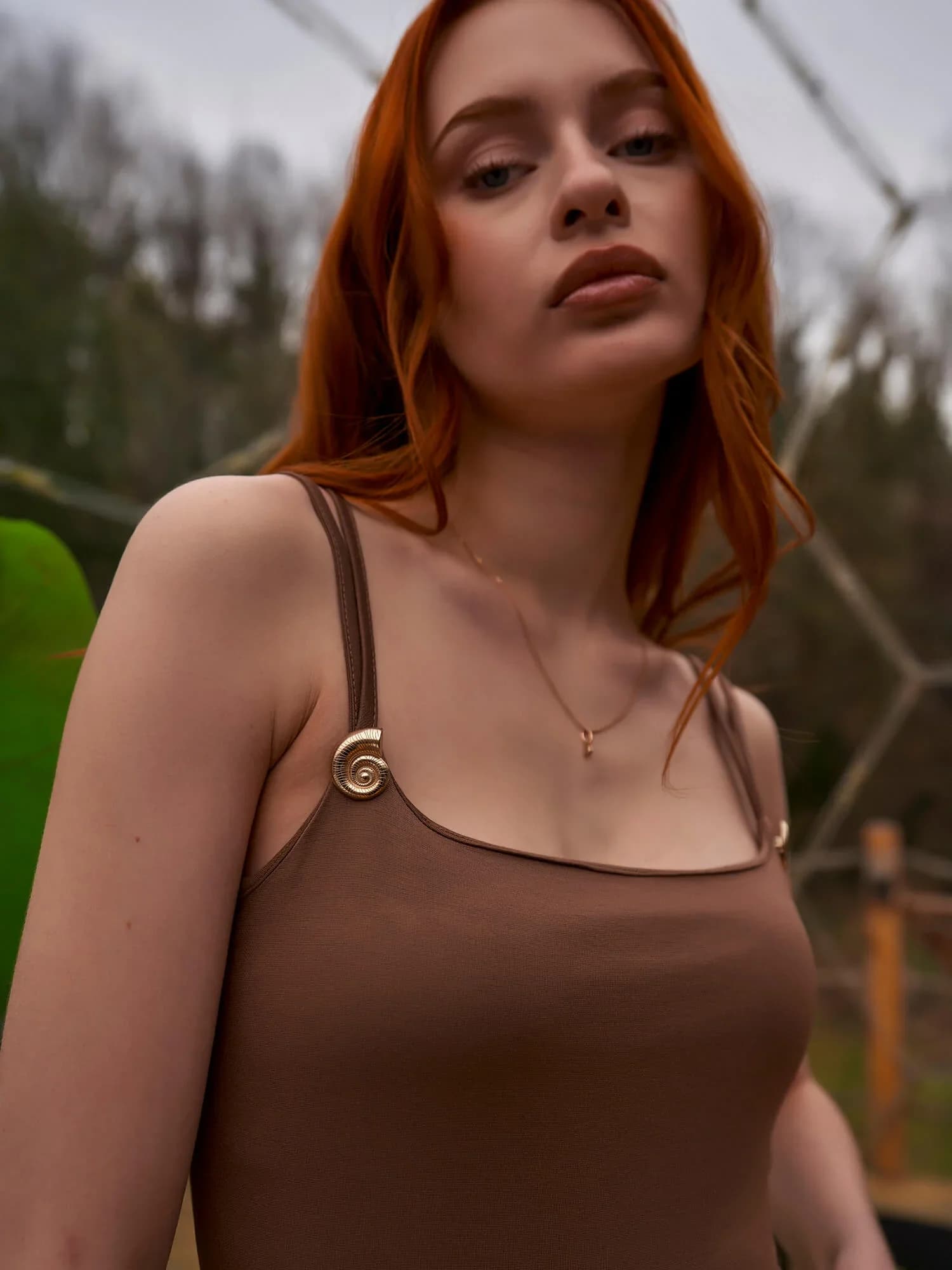 Strappy Buckle Bodysuit