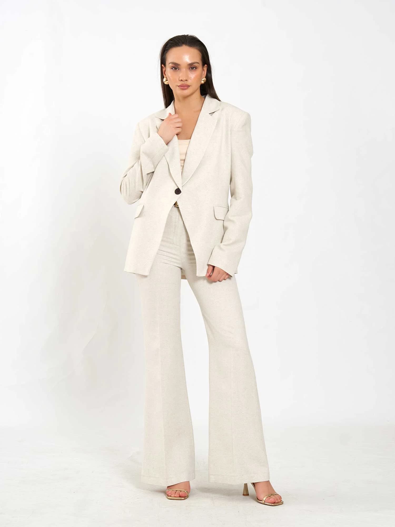 Single Button Fit Jacket