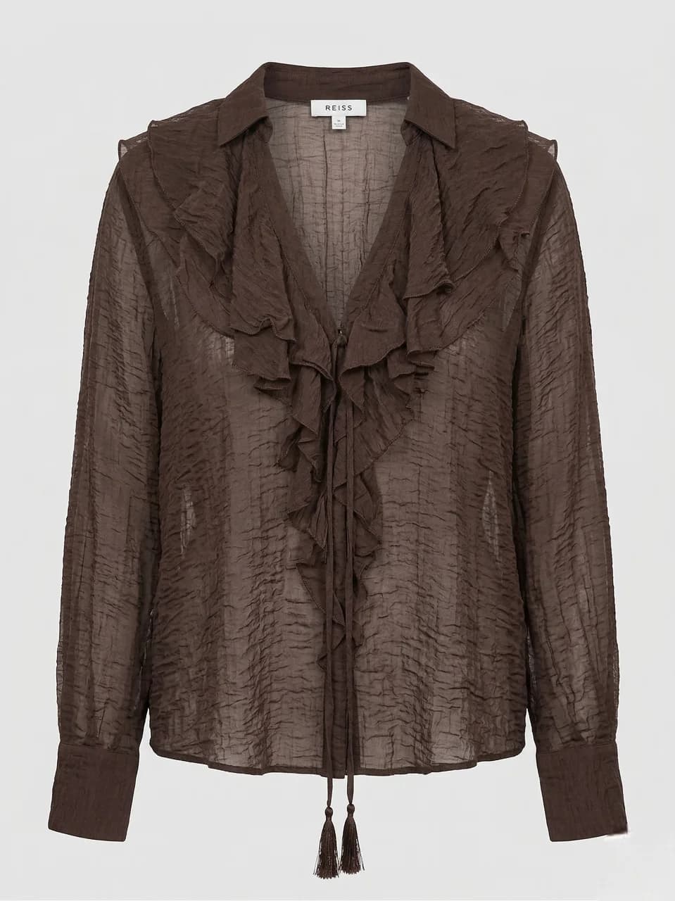 Angel Linen Dark Brown Shirt