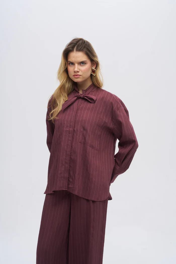 Striped Modal Shirt