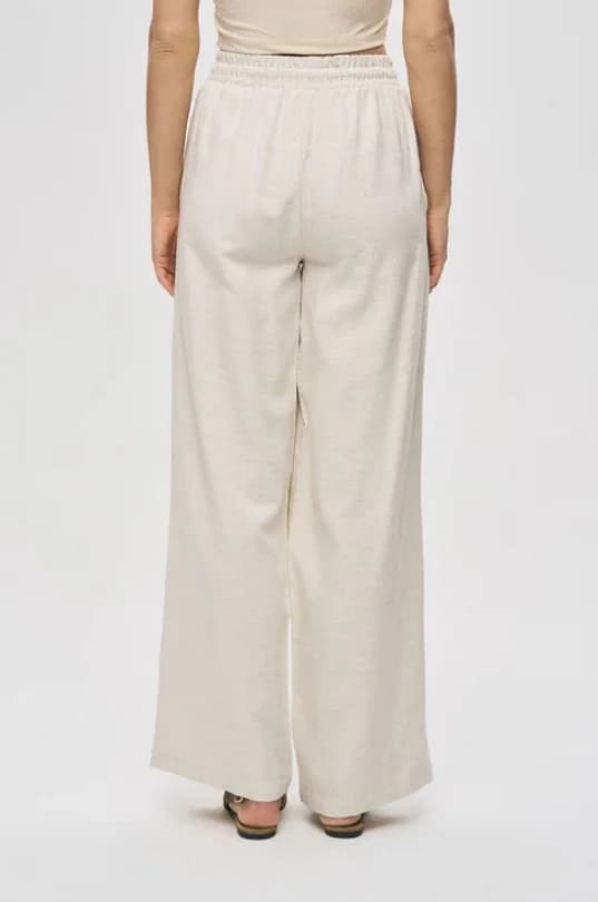 Butterfly Embroidered Relaxed Fit Trousers