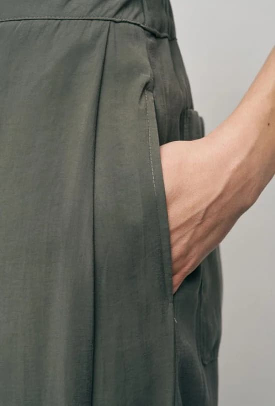 King Elastic Palazzo Pantolon