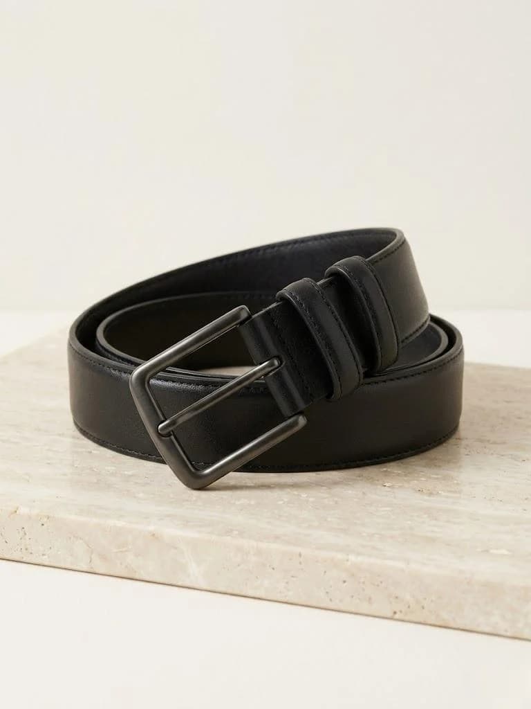 Classic Smooth Leather Belt