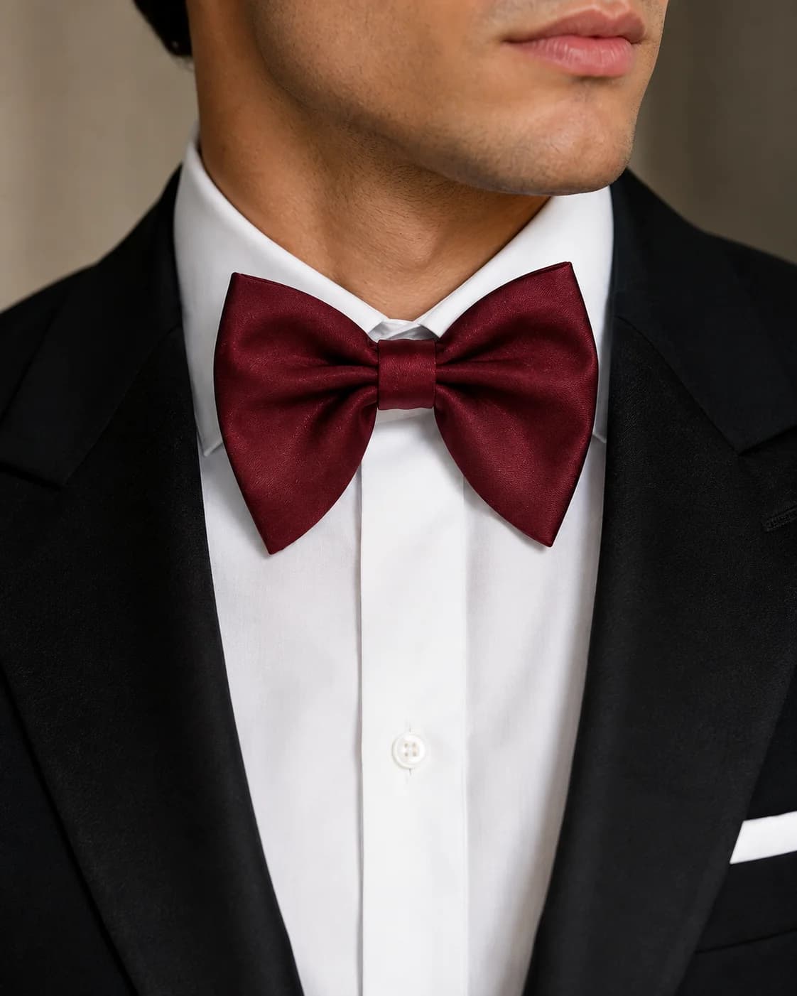 Signature Satin Bow Tie