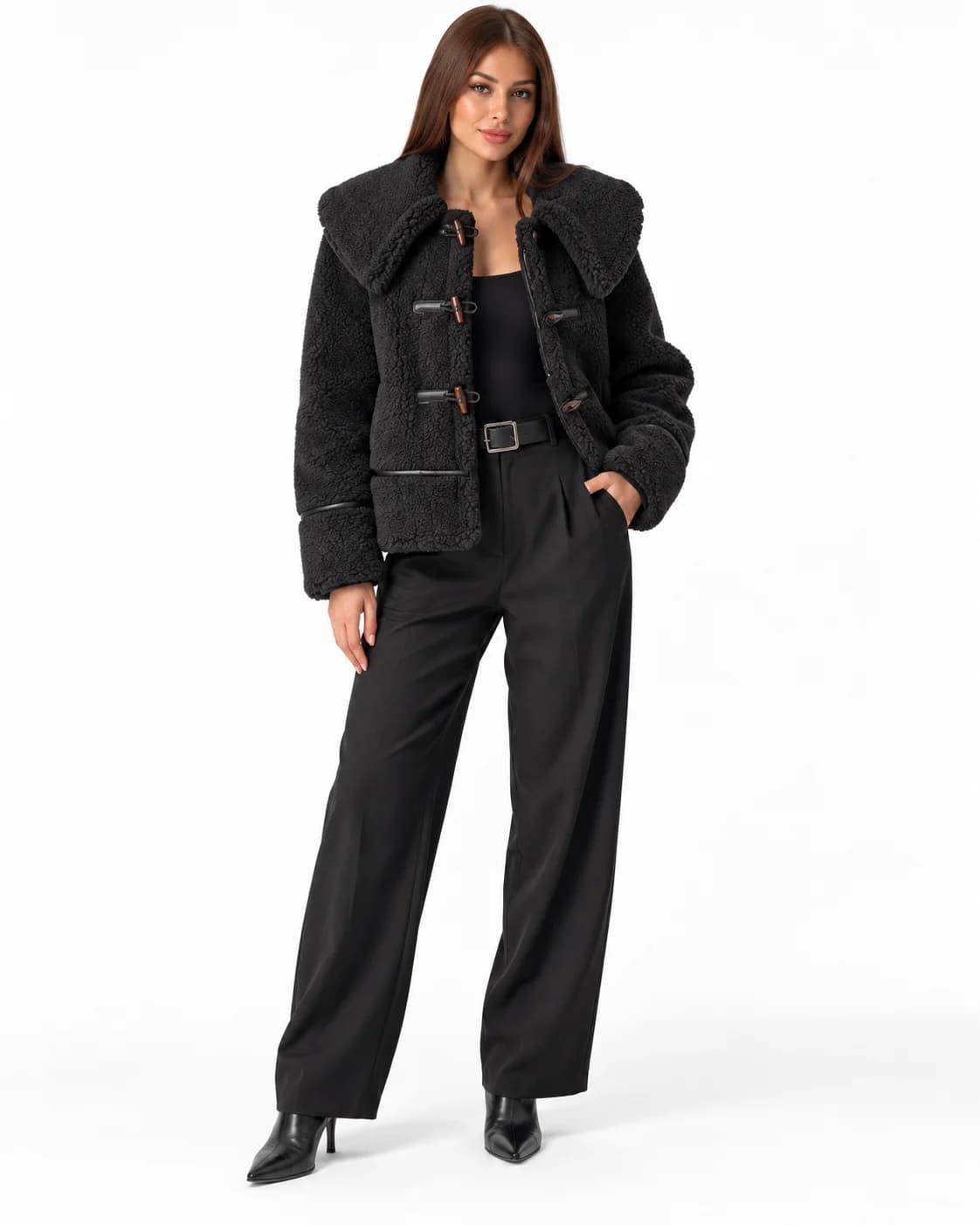 Teddy Toggle Jacket