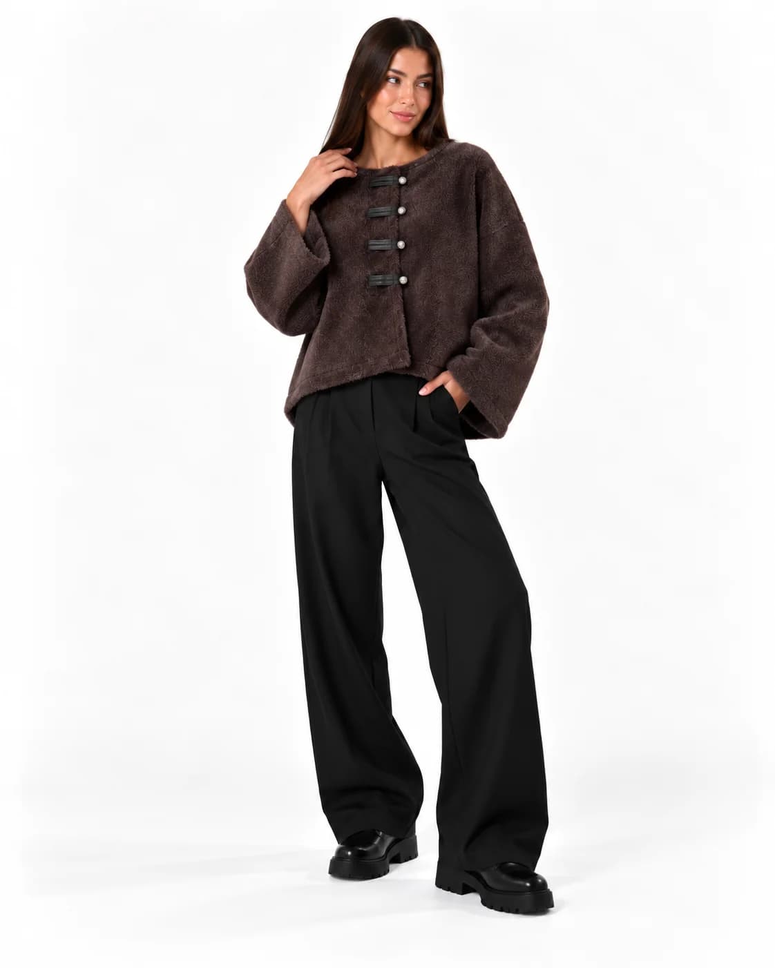 Toggle Cape Jacket